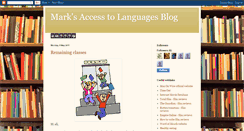 Desktop Screenshot of accesstolanguages.blogspot.com