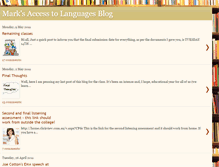 Tablet Screenshot of accesstolanguages.blogspot.com