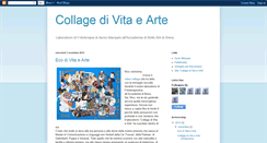 Desktop Screenshot of collagedivitaearte.blogspot.com