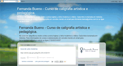 Desktop Screenshot of fernandabuenocaligrafa.blogspot.com