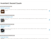 Tablet Screenshot of inventionssecondcousin.blogspot.com