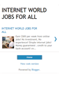 Mobile Screenshot of networldjobs.blogspot.com