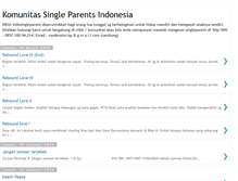 Tablet Screenshot of indosingleparent.blogspot.com