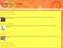 Tablet Screenshot of contabilidadyfinanzas2010.blogspot.com