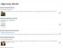 Tablet Screenshot of jaegercorps-allrath.blogspot.com