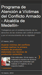 Mobile Screenshot of programa-atencionavictimas.blogspot.com