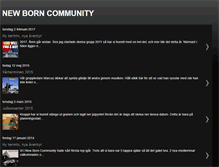 Tablet Screenshot of newborncommunity.blogspot.com