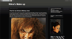 Desktop Screenshot of nikrasmakeup.blogspot.com