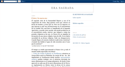 Desktop Screenshot of erasagrada.blogspot.com