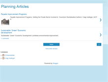 Tablet Screenshot of planningarticles.blogspot.com