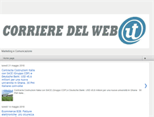 Tablet Screenshot of corrieredelweb.blogspot.com