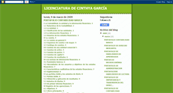 Desktop Screenshot of licenciaturadecinthyagarcia.blogspot.com