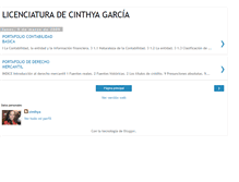 Tablet Screenshot of licenciaturadecinthyagarcia.blogspot.com