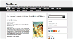Desktop Screenshot of file-buster.blogspot.com
