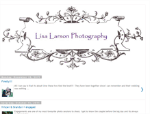 Tablet Screenshot of lisalarsonphotography.blogspot.com