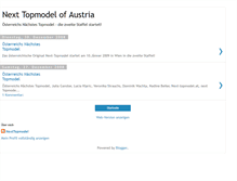 Tablet Screenshot of nexttopmodelofaustria.blogspot.com