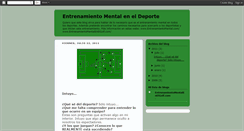 Desktop Screenshot of menteydeporte.blogspot.com