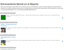 Tablet Screenshot of menteydeporte.blogspot.com