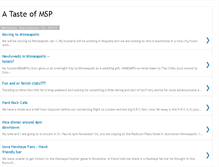 Tablet Screenshot of a-taste-of-msp.blogspot.com