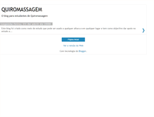 Tablet Screenshot of estudaquiromassagem.blogspot.com