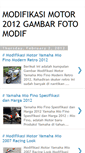 Mobile Screenshot of motormodifikasi2012.blogspot.com