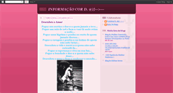 Desktop Screenshot of informacaocorderosa.blogspot.com