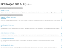 Tablet Screenshot of informacaocorderosa.blogspot.com