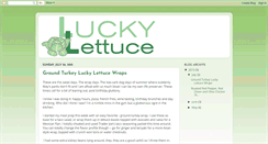 Desktop Screenshot of luckylettuce.blogspot.com
