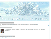 Tablet Screenshot of buildingthefortress.blogspot.com