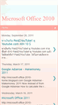 Mobile Screenshot of microsoft-office-2010-home.blogspot.com
