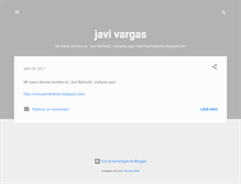 Tablet Screenshot of javivargas.blogspot.com