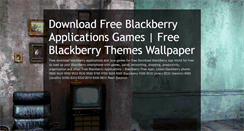 Desktop Screenshot of lovingblackberry.blogspot.com
