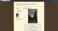 Desktop Screenshot of missblackgateen.blogspot.com