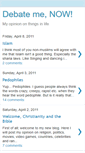 Mobile Screenshot of debatewithmenow.blogspot.com