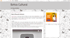 Desktop Screenshot of boticacultural.blogspot.com