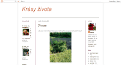 Desktop Screenshot of krasyzivota.blogspot.com