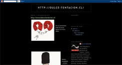 Desktop Screenshot of dulce-tentacioncl.blogspot.com