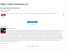 Tablet Screenshot of dulce-tentacioncl.blogspot.com