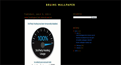 Desktop Screenshot of bruinswallpaper.blogspot.com