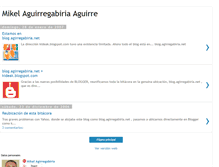 Tablet Screenshot of aguirregabiria.blogspot.com