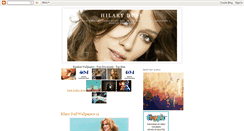 Desktop Screenshot of hilaryduffwalls.blogspot.com