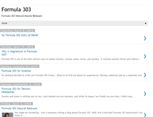 Tablet Screenshot of formula-303.blogspot.com