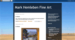 Desktop Screenshot of markhemleben.blogspot.com