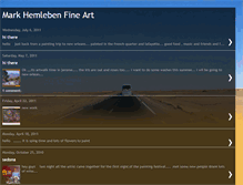 Tablet Screenshot of markhemleben.blogspot.com