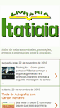 Mobile Screenshot of livrariaitatiaia.blogspot.com