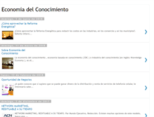 Tablet Screenshot of economiadelconocimientp.blogspot.com