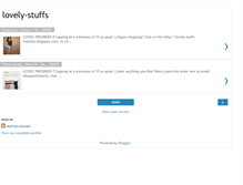 Tablet Screenshot of lovely-stuffs.blogspot.com