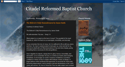 Desktop Screenshot of citadelrbchurch.blogspot.com