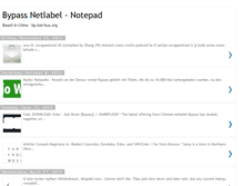 Tablet Screenshot of bypass-notepad.blogspot.com