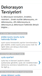 Mobile Screenshot of dekorasyontavsiyeleri.blogspot.com